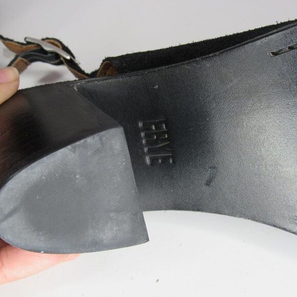 Frye Women's Courtney Slingback Shooties Open Toe - Picture 5 of 8